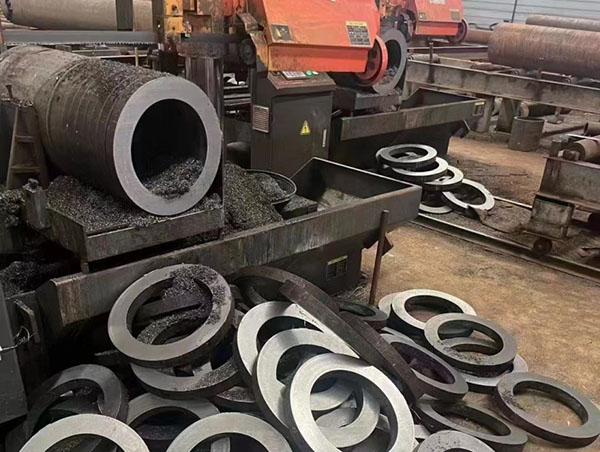 库车20G无缝钢管切割